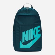 Акція на Рюкзак спортивний тканинний 21 л вміщує формат А4 Nike ELMNTL -HBR DD0559-478 Темно-синій від Rozetka