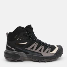 Акція на Жіночі черевики низькі для туризму з Gore-Tex Salomon X Ultra 360 Mid Gtx L47448600 38 (6.5US) 24 см Чорні від Rozetka