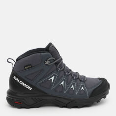 Акція на Жіночі черевики низькі з Gore-Tex Salomon X Braze Mid Gtx L47181100 37.5 (6US) 23.5 см Чорні від Rozetka