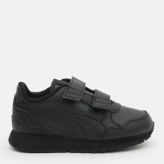 Акція на Дитячі кросівки для хлопчика Puma ST Runner 4 39973701 32 Puma Black-Shadow Gray від Rozetka