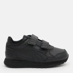 Акція на Дитячі кросівки для хлопчика Puma ST Runner 4 39973701 34 Puma Black-Shadow Gray від Rozetka