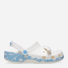 Акція на Жіночі крокси Crocs Classic Cinnamoroll Clog 210343-90H 37-38 Білі від Rozetka