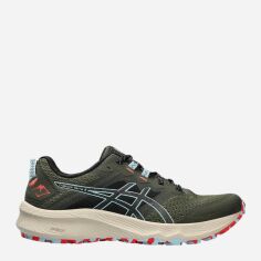 Акція на Чоловічі кросівки для бігу ASICS Trabuco Terra 2 1011B607-300 40.5 (7.5US) 25.5 см Темно-зелені від Rozetka