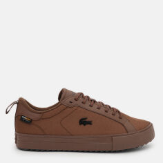 Акція на Чоловічі кеди низькі Lacoste Powercourt 748SMA0003-77T 45 (T10.5) 28.5 см Brw/Brw від Rozetka