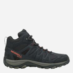 Акція на Чоловічі черевики для трекінгу з Gore-Tex Merrell Accentor 3 Sport Mid Gtx J036737 43.5 (9.5US/9UK) 27.5 см Чорний/Помаранчевий від Rozetka