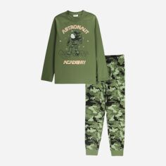 Акція на Дитяча піжама для хлопчика Coccodrillo Pyjamas ZC4448106PJS-027 104 см Хакі від Rozetka