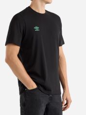 Акція на Футболка бавовняна довга чоловіча Umbro Stadium Graphic Tee 66555U-060 2XL Чорна від Rozetka