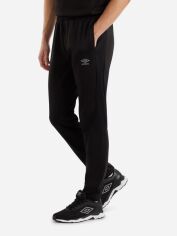 Акція на Спортивні штани чоловічі Umbro Sportswear Poly Pant 66547U-060 S Чорні від Rozetka
