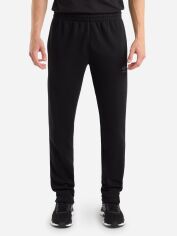 Акція на Спортивні штани утеплені чоловічі Umbro Fleece Jogger 66415U-78F S Чорні від Rozetka