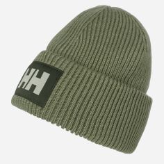Акція на Шапка Helly Hansen HH BOX BEANIE 53648-421 One Size Оливкова від Rozetka
