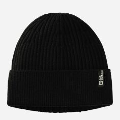 Акція на Шапка Jack Wolfskin Cosy Beanie 1909252-6000 One size Чорна від Rozetka