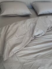Акція на Підковдра Ecotton сатин 180х215 см 15-4503 Chateau Grey від Rozetka