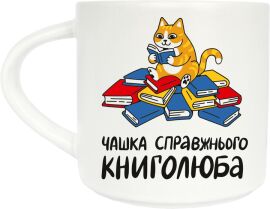 Акція на Чашка Orner D100 Справнього книголюба 400 мл (orner-2659) від Rozetka