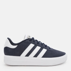 Акція на Жіночі кеди низькі Adidas Court Platform Suede IG8613 38.5 (5.5UK) 24 см Legink/Ftwwht/Ftwwht від Rozetka