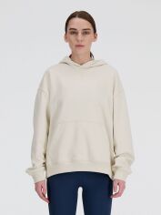 Акція на Худі жіноче New Balance Nb Athletics WT41537LIN M Молочне від Rozetka