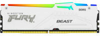 Акція на Kingston Fury 32 Gb DDR5 6000 MHz Beast Rgb Expo White (KF560C36BWEA-32) від Stylus