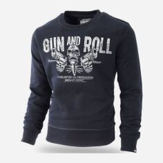 Акція на Світшот чоловічий Dobermans Aggressive Gun and Roll BC192BK XXL Чорний від Rozetka