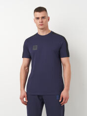 Акція на Футболка бавовняна довга чоловіча Umbro Terrace Tee 66543U-9T7 L Темно-сіра від Rozetka
