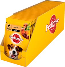 Акція на Влажный корм Pedigree для взрослых собак Курица и овощи в соусе 24х100г (5900951017322) від Stylus