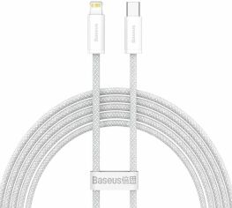 Акція на Baseus Cable USB-C to Lightning Dynamic 20W 2m White (CALD000102) від Stylus