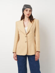 Акція на Куртка жіноча Zara 2454/640 XL Бежева від Rozetka