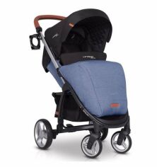 Акція на Прогулочная коляска EasyGo Virage Ecco 9023-EGVE-05, denim, джинсовый від Stylus