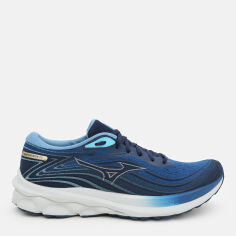 Акція на Чоловічі кросівки для бігу Mizuno Wave Skyrise 5 J1GC240951 45 (10.5UK) 29.5 см Classic Blue/Plein Air/River Blue від Rozetka