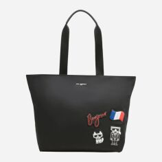 Акція на Сумка шоппер жіноча Karl Lagerfeld 458839946 Чорна від Rozetka