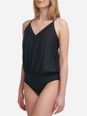 Акція на Суцільний купальник жіночий Calvin Klein Underwear 693846375 S Чорний від Rozetka