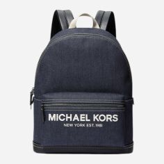 Акція на Рюкзак чоловічий тканинний 18л вміщує формат А4 Michael Kors 421545837 Синій від Rozetka