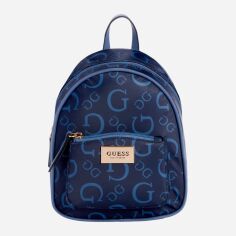 Акція на Рюкзак жіночий тканинний 3 л Guess 14585144 Синій від Rozetka