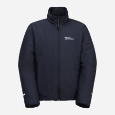 Акція на Дитяча демісезонна куртка для хлопчика Jack Wolfskin Solyd INS JACKET K 1610141_1010 128 см від Rozetka