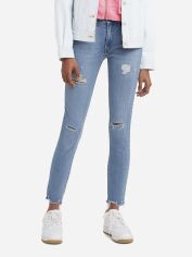 Акція на Джинси Skinny жіночі Levi`s 721 High Rise Skinny 975703693 W25L32 Блакитні від Rozetka