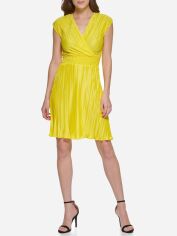Акція на Сукня коротка літня жіноча DKNY 986277468 4 Жовта від Rozetka