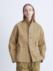 Акція на Куртка демісезонна жіноча Uniqlo 138062536 XL Бежева від Rozetka