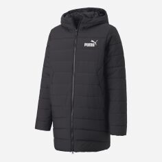 Акція на Дитяча зимова довга стьобана куртка для хлопчика Puma ESS Padded Coat 84986201 104-110 см Black від Rozetka