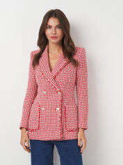 Акція на Куртка жіноча Zara 2443/148 XS Червона від Rozetka