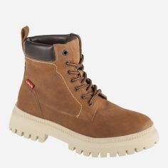 Акція на Жіночі черевики високі Levi?s 235878-794-28 38 Brown від Rozetka