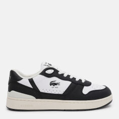 Акція на Чоловічі кросівки Lacoste T-Clip 748SMA0042-147 45 (T10.5) 28.5 см Wht/Blk від Rozetka