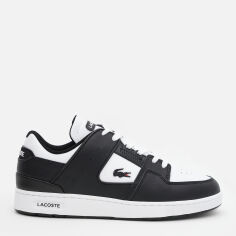 Акція на Чоловічі кросівки Lacoste Court Cage 748SMA0016-312 45 (T10.5) 28 см Blk/Wht від Rozetka