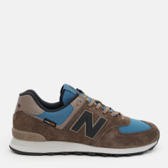 Акція на Чоловічі кросівки New Balance 574 U574SOB 44.5 (10.5US) 28.5 см Коричневий/Блакитний від Rozetka