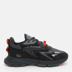 Акція на Чоловічі кросівки Lacoste 748SMA0062-Z83 44 (T9.5) 27.8 см Blk/Org від Rozetka