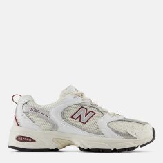 Акція на Чоловічі кросівки New Balance 530 MR530SZ 47.5 (13) 31 см Білий/Бордовий від Rozetka