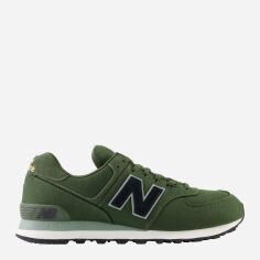 Акція на Чоловічі кросівки New Balance 574 U574 43 (9.5US) Темно-зелені від Rozetka