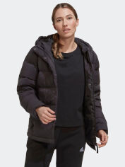 Акція на Пуховик зимовий жіночий Adidas W Helionic Ho J HN5641 XS Чорний від Rozetka