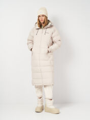 Акція на Куртка зимова довга жіноча Columbia Omni-Heat Pike Lake II Long Jacket 2051351-279 M Бежева від Rozetka