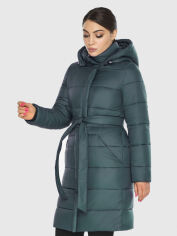 Акція на Куртка зимова довга жіноча Braggart 73124 52 (XL) Турмалін від Rozetka