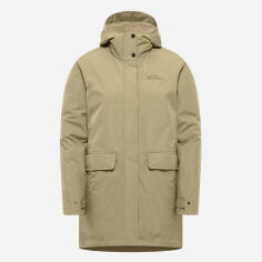 Акція на Куртка зимова довга жіноча Jack Wolfskin Wintertor Parka W A60017_A0030 L Бежева від Rozetka