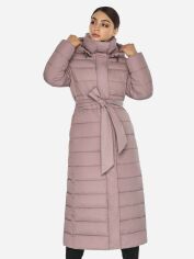 Акція на Куртка зимова довга жіноча Braggart 76348 44 (XS) Пудра від Rozetka