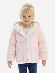 Акція на Дитяча зимова куртка для дівчинки Minoti 21babycoat6 41009KID 74-80 см Рожева від Rozetka